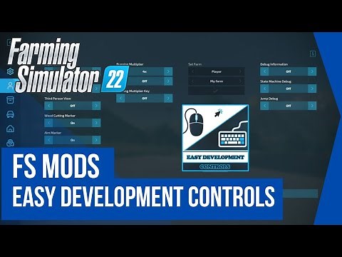 Modo DEUS do Farming 22, Easy Development Controls | FARMING SIMULATOR 22
