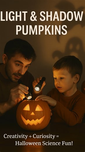 🎃 STEM-O-Lantern Fun for All Ages! This Halloween, mix creativity and curiosity with these STEM pumpkin projects that glow, bubble, and move! Try one of these ideas: 1. Build a Pumpkin Structure using straws or sticks—can it hold a mini pumpkin? 2. Make Light & Shadow Pumpkins with flashlights and spooky silhouettes. 3. Create Chemical Reaction Pumpkins that bubble and fizz! 4. Craft Glowing Pumpkins with glow sticks or tonic water. 5. Build Motion Magic Pumpkins that involve using simple machi