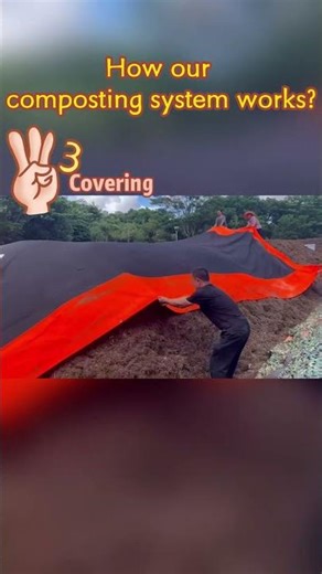 how is the massive composting system works💫#solarpowercompostbin #organicfertilizer #compostingbin