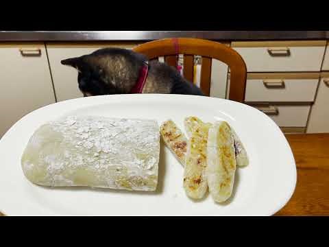 簡単！！干し芋でかんころ餅作り🍠Making kankoromochi with dried potatoe 말린 고구마로 간식 떡 만들기 सूखे आलू से कंकोरोमोची बनान