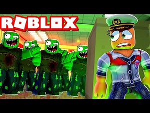 Surviving a ZOMBIE APOCALYPSE in ROBLOX