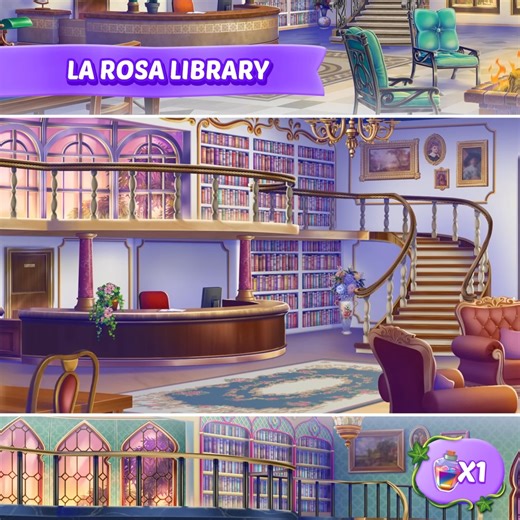 29K views · 2.1K reactions |  LIBRARY IN LA ROSA MANSION! Join Lily...