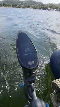 trying out the new electric outboard epropulsion elite #sailing #epropulsion
