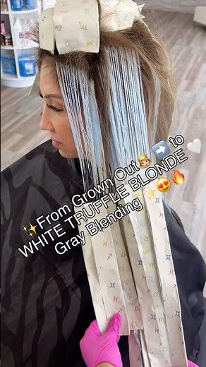 🚨You NEED to See This Blonde hair transformation 👸🏼✨💎 #shorts #hairtutorial