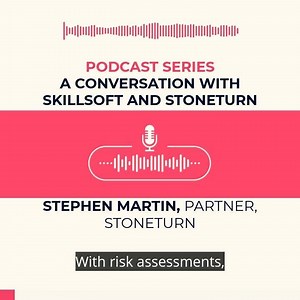 Skillsoft and StoneTurn have partnered to streamline the management of risk across an organization. Check out the new podcast series that explores compliance training, risk assessments, the 2020 DOJ Update, and more: https://bit.ly/2Ex1IHC | Skillsoft