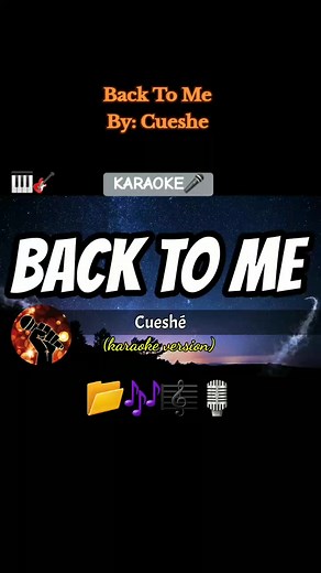 Cueshe - Back To Me (Karaoke Version) With Full Lyrics