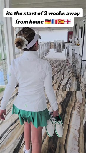 its the start of a road trip.. we got something special happening in Munich, then heading over to france for the Paris Invitational, then on to Spain and finishing off with some media work at the Open. To say shes excited would be an understatement. #uskids #faldofutures #roadtrip #theopen