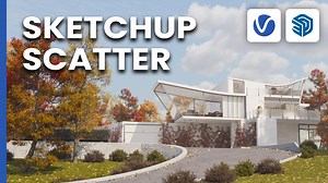 🌱 Discover the enhanced scatter tool in V-Ray 6 for SketchUp! The updated Scatter tool introduces new scattering modes along grids, curves, and within volumes, as well as area modifiers so you can limit the scatter area. Plus, you’ll see more transformation settings for finer control over your scattered objects. 🔗📽️ Watch the full video: https://bit.ly/3TxgrGm | V-Ray ArchViz