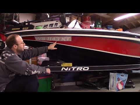 HOW TO BASS BOAT REGISTRATION DECAL INSTALL