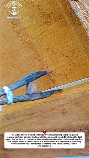 Old-School Precision: Marking Perfect Wood Lines Without Machines