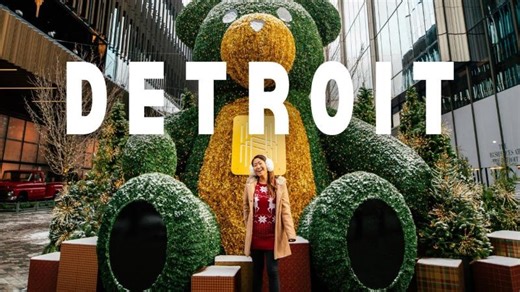 I can t believe Detroit looks like this 😲 48 Hours in Detroit, Michigan | Joan Walko