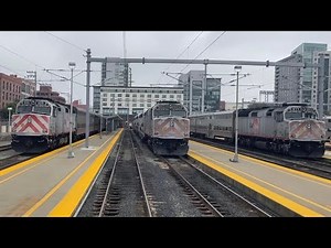 Caltrain narrated RFW on train 503. San Jose to SF. Lots of infographics as well. 10/24/23