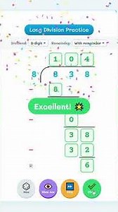 3 Digit by 1 Digit Long Division with Remainders | Step-by-Step Math Tutorial for Kids