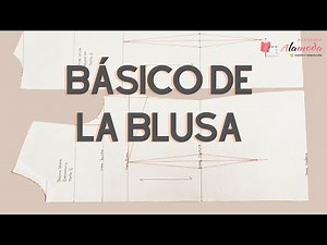 𝐂𝐋𝐀𝐒𝐄 # 𝟑📐 TRAZO 𝐁Á𝐒𝐈𝐂𝐎 𝐃𝐄 𝐋𝐀 𝐁𝐋𝐔𝐒𝐀 | Descarga tabla de medidas | Descarga reglas de patronaje