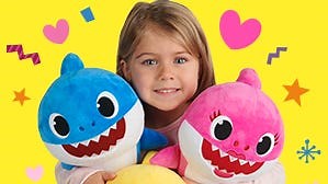 Sorry, but those baby shark singing toys are already sold out on Amazon