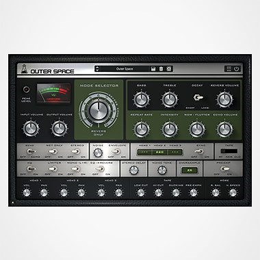 Outer Space - Vintage Tape Echo Plugin (VST, AU, AAX) - AudioThing