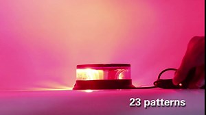 LED Strobe Rotating Flashing Beacon Light Safety Police Warning Emergency Red Lamp for Vehicles,Trucks, Car, Forklift, Tractor Lights