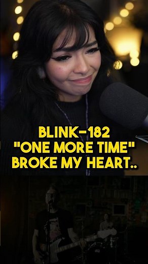 MY FIRST TIME REACTION to Blink-182 “One More Time” had me so emotional… #blink182 #onemoretime