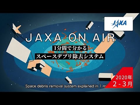 2020年2月-3月「1分で分かるスペースデブリ除去システム」編 JAXA on AIR 機内映像