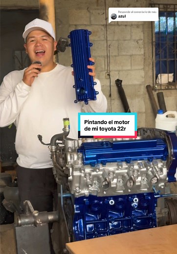 Cómo pintar el motor de un Toyota 22R