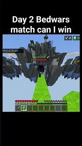 Day 2 Bedwars match can I win