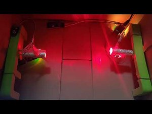Laser modem driven by Arduino Nano
