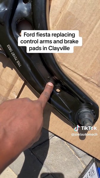 Ford Fiesta: Control Arms and Brake Pads Replacement
