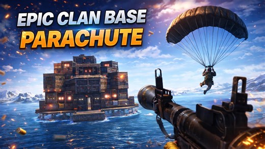 Parachuting 10 floors into a clan’s open core loot room!