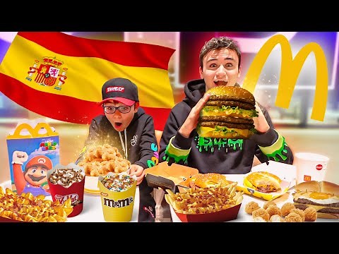 On teste un McDo Espagnol ! (Un McDonald's Incroyable)