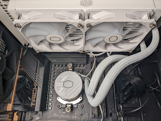 Cooler Master Master Liquid 240L Core Review: A budget liquid cooler with a big bite