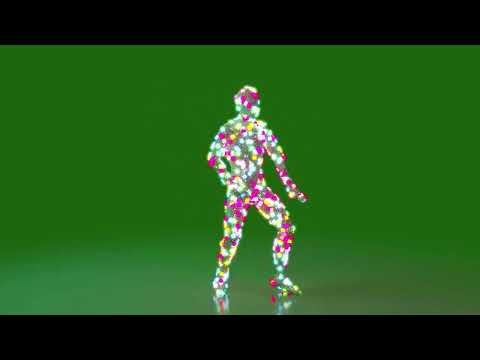 🕺SILUETA CHICO bailando pantalla verde [ Efecto personajes bailando CHROMA KEY ]