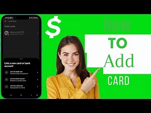 How To Add Card To Cash App | Add Card To My Cash App