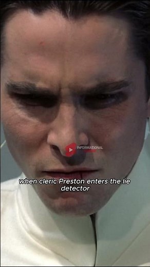 Equilibrium - Afraid Detail on Lie Detector Scene