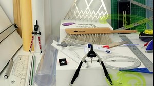 Alvin, , Clear Acrylic Triangle 2-Piece Set, Angle 30/60 and 45/90