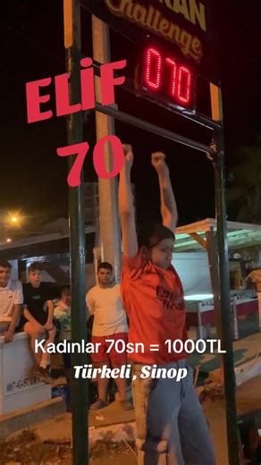 Elif'in 1000 TL'lik Tarkan Challenge Başarısı