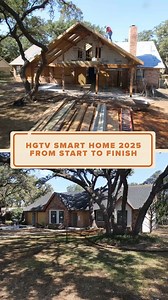 SNEAK PEEK 👀 Enjoy this first look at our next home giveaway, HGTV Smart Home 2025, in sunny San Antonio, TX! >> https://hg.tv/41Fjr5U We transformed this midcentury ranch into a sophisticated two-story stunner with a breathtaking backyard. 🌳 And you could win it starting 4/1! See more sign up for sweepstakes reminders today at the link above. | HGTV