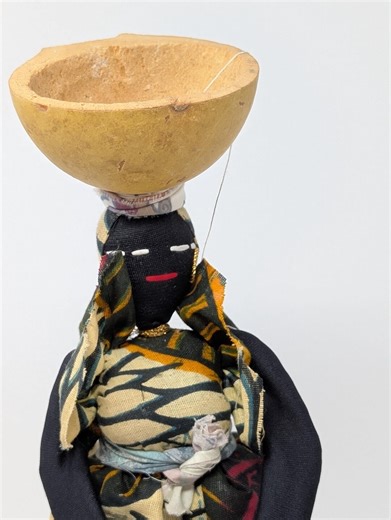 Vintage African Folk Art Doll - Etsy