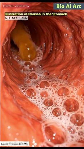 Illustration of Nausea Animation | Bio AI Art | 15