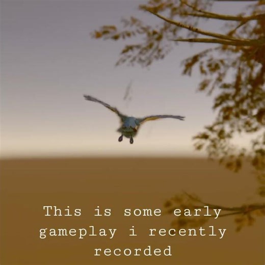 Flock Protoype. Bird Game Prototype #gamedevelopment #birds #calmgameplay #unitydevelopment