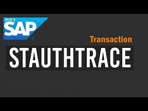 STAUTHTRACE – SAP System trace for Authorization checks - Dicas SAP