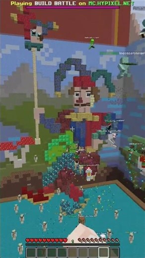 JOKER 🃏 #build #minecraft #hypixel #joker