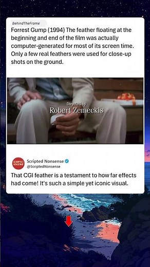 Forrest Gump's Floating Feather Secret! 🪶