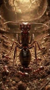 Inside an Ant Colony Journey | Exploring the Underground City #insects
