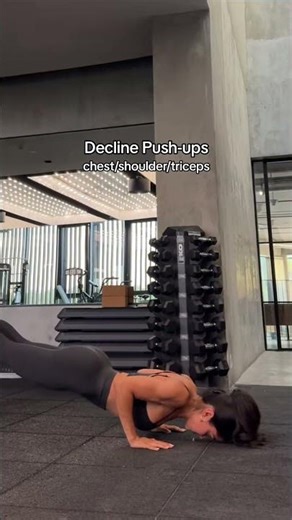 Decline Push Ups 🔥 Upper Chest & Shoulders on Fire | Upper Body Workout