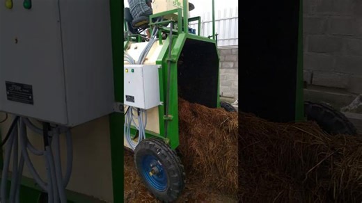 Mushroom Compost Turner SM Biotech | SM Biotech - A Unit Mushroom Machinery Manufacturing