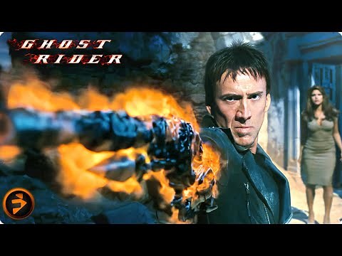 GHOST RIDER | Ghost Rider vs. Blackheart Scene | Nicolas Cage Marvel Movie