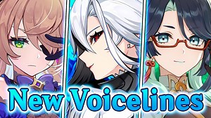 Imaginarium Theater Voice lines!! Out of Character Fischl, ANGRY Xianyun & Arlecchino Genshin Impact