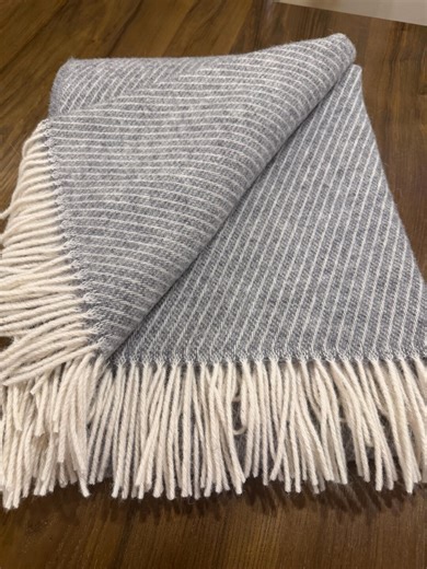 Natural Grey Sheep Wool Blanket – 100% Wool Throw, Rustic Farmhouse Bedspread, Eco Couch Throw Blanket 55x79 In - Etsy