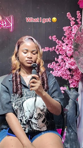 @Blegin masterpiece luxe💄 My 40k 😭😭😭😭gone like that 😪I’m impressed shaaa I like it #kardikarthy #cheapwigs