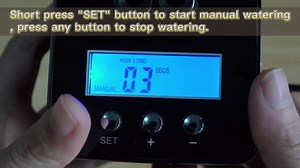 UPGRADE reptile humidifier, LCD with timing function,TIME RANGE can be set, reptile mister system with 2 Extended spray nozzles, misting system for reptiles of amphibians, tanks, Paludarium